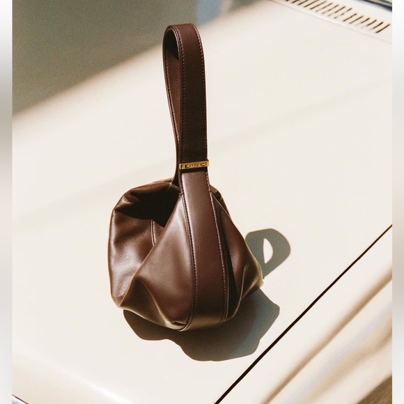 NEW STAUD DEMY SHOULDER BAG ESPRESSO - Picture 6 of 16